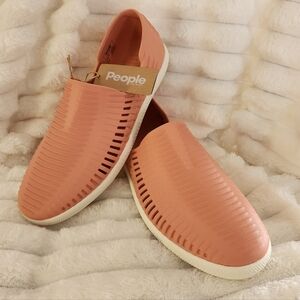People Footwear Rio Slip-On Loafers in Terra Cotta Color